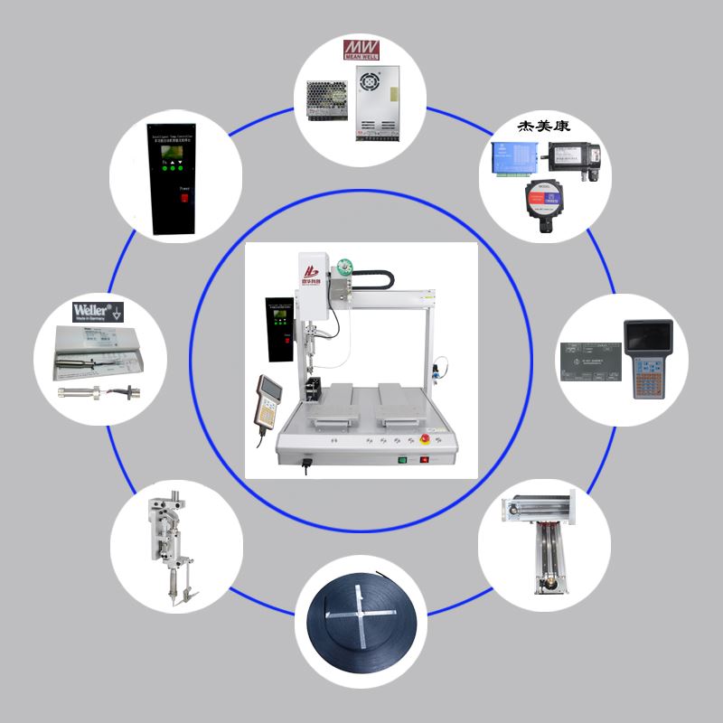 单 头 双工 核心 配件 （多 面 图）
